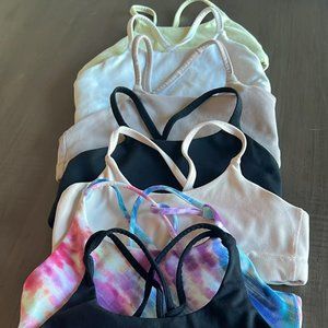 Athleta Girl's sports bras - bundled together - all size L/12 except one black X